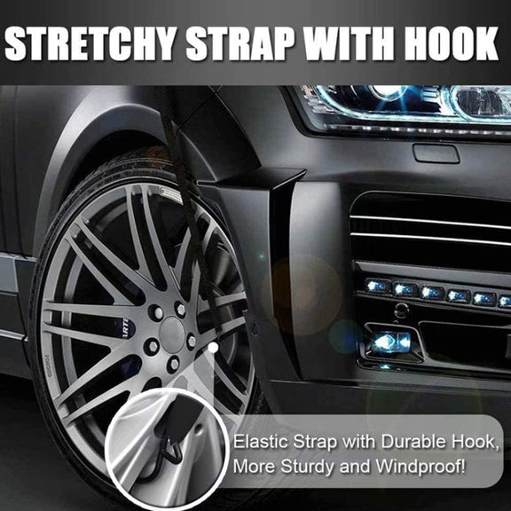 600D Oxford Cloth Car Snow Block Water-resistant Windshield Coverings L 220 x 140cm