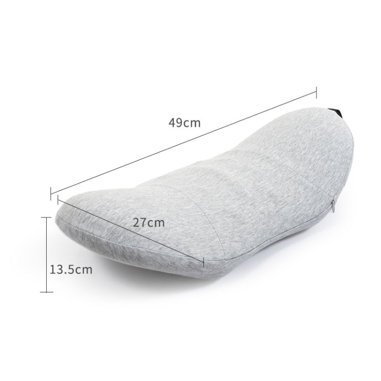 Memory Foam Lumbar Spine Cushion Pregnant Women Sleeping Lumbar Pillow(Pink Crescent) - free shipping - PMC Jewellery - Order now!