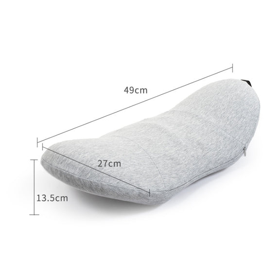 Memory Foam Lumbar Spine Cushion Pregnant Women Sleeping Lumbar Pillow(Pink)