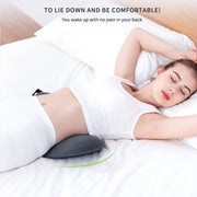 Memory Foam Lumbar Spine Cushion Pregnant Women Sleeping Lumbar Pillow(Pink)