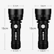 Strong Light Outdoor Water-resistant Camping Aluminum LED Flashlight, Style: L2 (Without Battery)