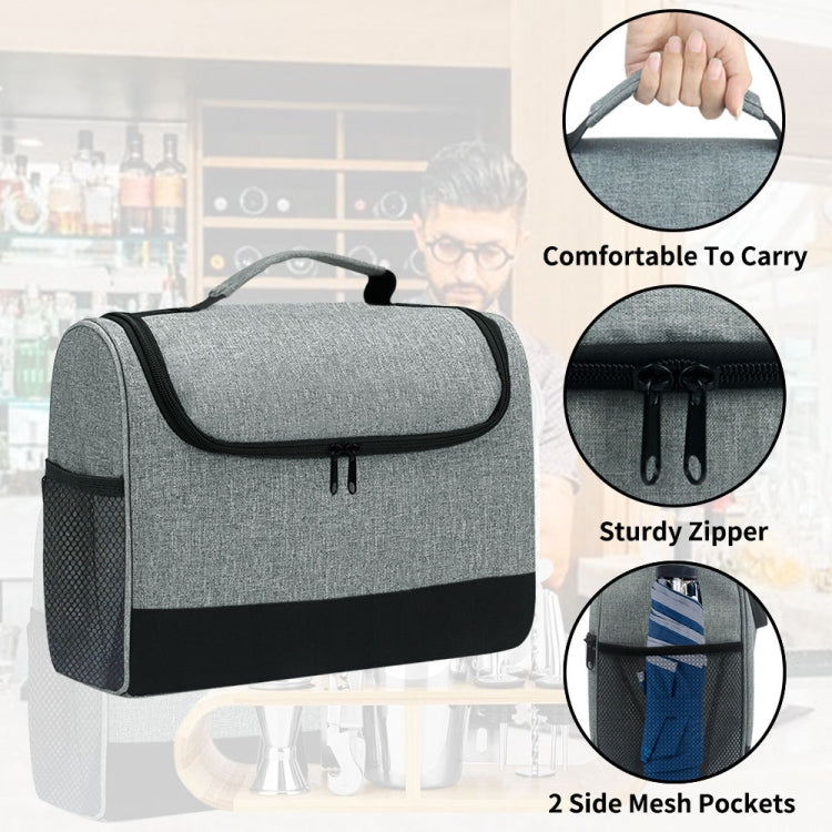 Travel Bartender Kit Bag  Bar Tool Storage Bag - Storage Bags by PMC TechLife | Online Shopping South Africa | PMC TechLife