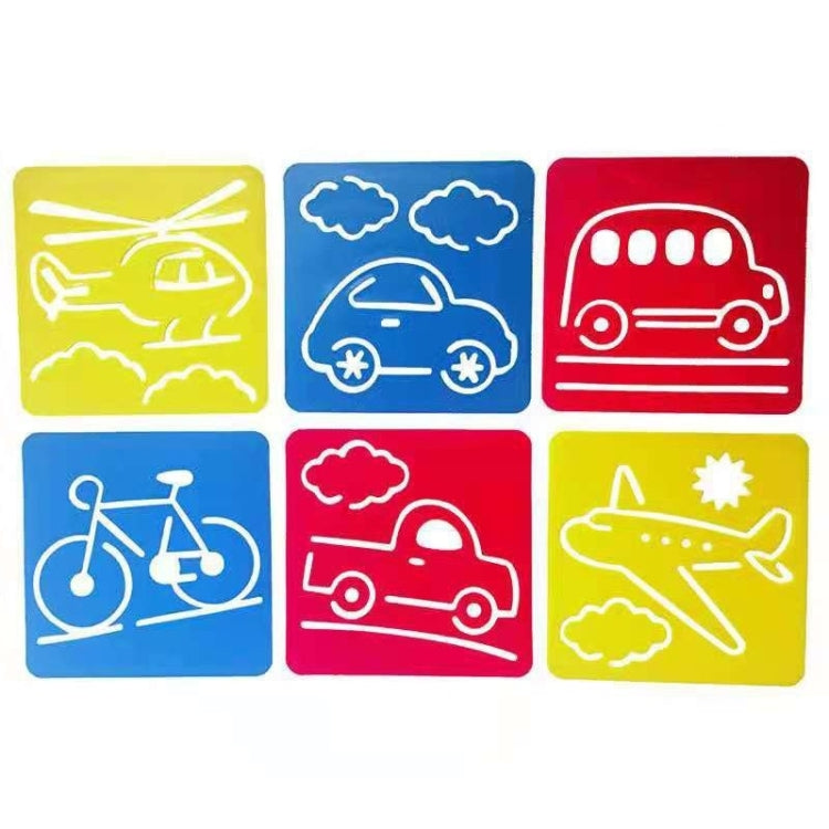 Children DIY Drawing Stencil Colorful Hollow Copy Board(H-02) - Art Supplies by PMC TechLife | Online Shopping South Africa | PMC TechLife | Buy Now Pay Later Mobicred