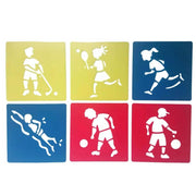 Children DIY Drawing Stencil Colorful Hollow Copy Board(H-04)