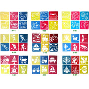 Children DIY Drawing Stencil Colorful Hollow Copy Board(H-04)