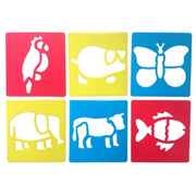 Children DIY Drawing Stencil Colorful Hollow Copy Board(H-12)