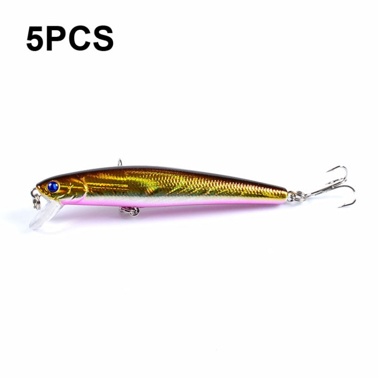 5 PCS M0205 9.6cm/9.8g Minnow Bionic Fake Bait Plastic Floating Hard Bait(6) - Fishing Lures by PMC TechLife | Online Shopping South Africa | PMC TechLife | Buy Now Pay Later Mobicred