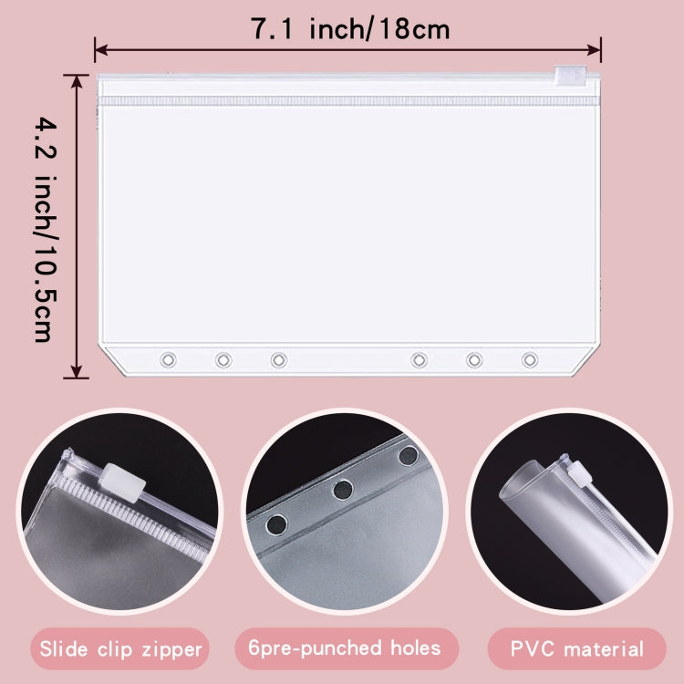 A6 Illusion Magic Square Loose-leaf PU Notebook Cash Budget Book(Pink) - Notebooks by PMC TechLife | Online Shopping South Africa | PMC TechLife | Buy Now Pay Later Mobicred