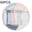 60 Sheets Cash Budget Card Loose-leaf Bookkeeping Replacement Core(Gold Leaf) - Notebooks by PMC TechLife | Online Shopping South Africa | PMC TechLife