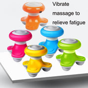 XF-69 Water Wave Mini Electrical USB Vibration Massager(Blue)