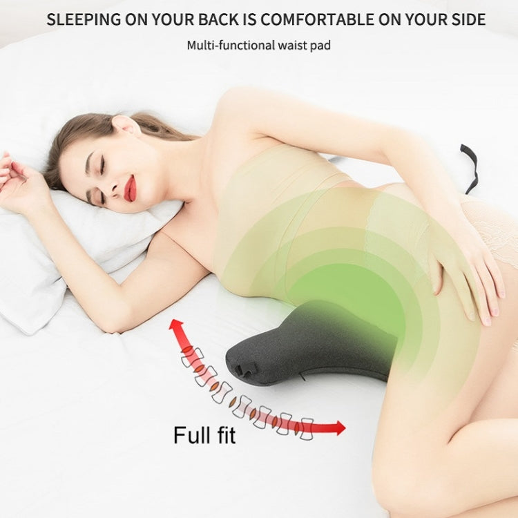 Slow Rebound Memory Foam Lumbar Pillow Neck Pillow Car Headrest(Grey) - free shipping - PMC TechLife - Order now!