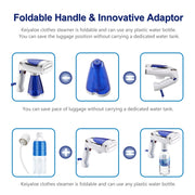 1600W  Handheld Folding Iron Mini Steam Iron, Color: Blue 3 Gear(UK Plug)