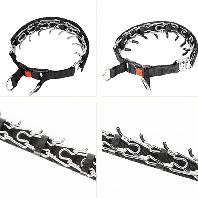 Cloth Tape Paste Detachable Training Stimulation Dog Collar, Size: XL 4.0mm x 60cm(Ordinary)