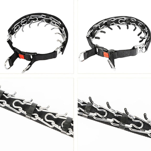 Cloth Tape Paste Detachable Training Stimulation Dog Collar, Size: M 3.0mm x 50cm(Ordinary)