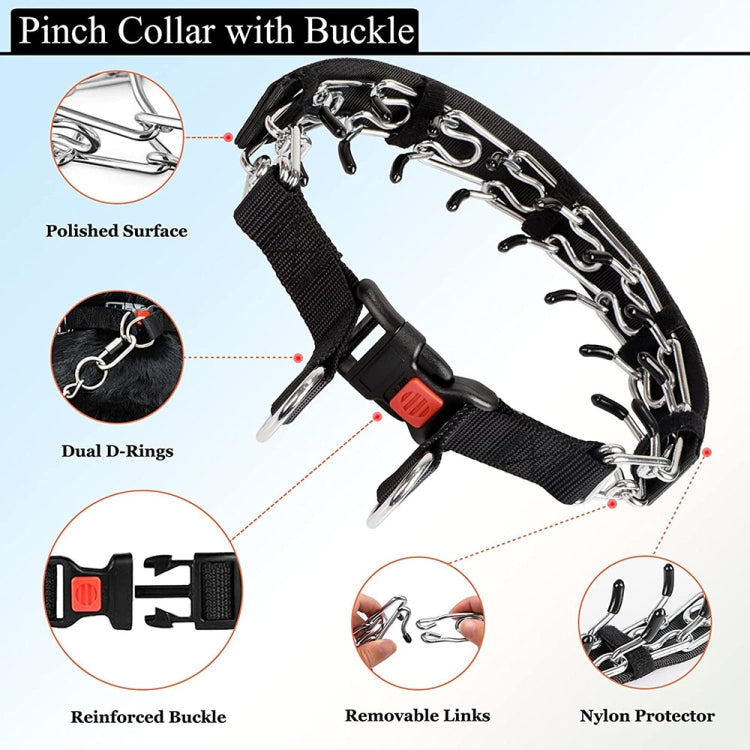 Cloth Tape Paste Detachable Training Stimulation Dog Collar, Size: M 3.0mm x 50cm(Ordinary)