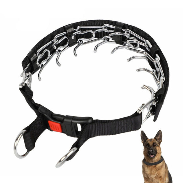 Cloth Tape Paste Detachable Training Stimulation Dog Collar, Size: XL 4.0mm x 60cm(Ordinary)