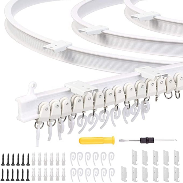 Model Steel Rail Bending Curtain Rail Flexible Guide Set, Size: 3m - Curtain Decorative Accessories by PMC TechLife | Online Shopping South Africa | PMC TechLife