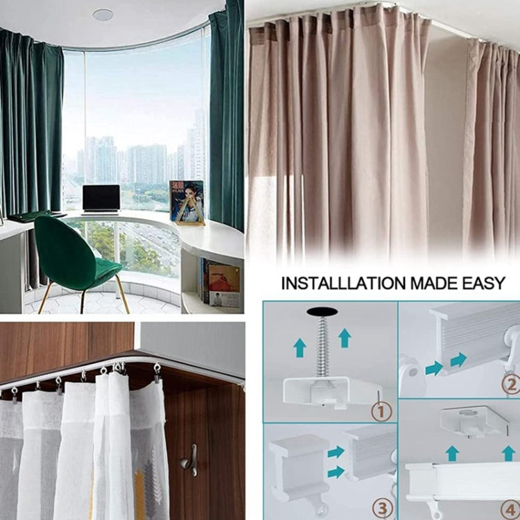 Model Steel Rail Bending Curtain Rail Flexible Guide Set, Size: 5m - Curtain Decorative Accessories by PMC TechLife | Online Shopping South Africa | PMC TechLife