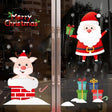 Santa Claus Hanging Stickers Shop Window Glass Door Living Room Wall Stickers(6305) - Christmas Stickers by PMC TechLife | Online Shopping South Africa | PMC TechLife | Buy Now Pay Later Mobicred