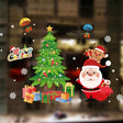 Santa Claus Hanging Stickers Shop Window Glass Door Living Room Wall Stickers(6307) - Christmas Stickers by PMC TechLife | Online Shopping South Africa | PMC TechLife | Buy Now Pay Later Mobicred