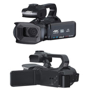 64MP 18X Zoom 4-Inch Touch Screen Handheld Digital Video Camera(16G)