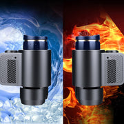 Car Digital Display Fast Cooling and Heating Cup, Style: Generation 3 Gray
