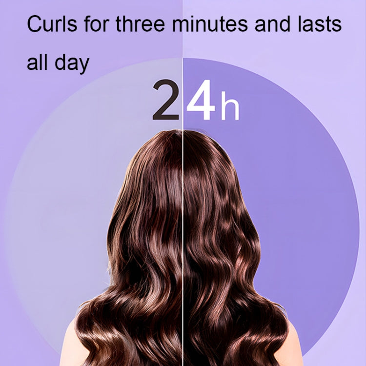 RD-2118 32mm Intelligent Induction Automatic Curling Iron Electric Rotary Automatic Hair Curler, CN Plug(Purple) - free shipping - PMC TechLife - Order now!