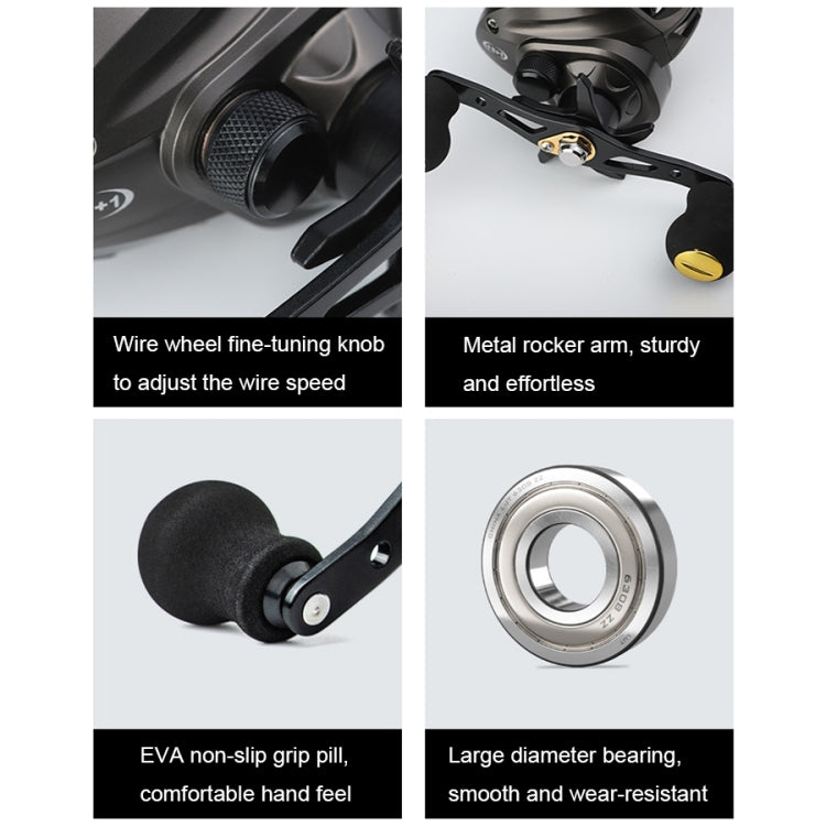 High Speed Long-throw Outdoor Fishing Anti-explosive Line Fishing Reels, Specification: AC2000 Purple Right - Fishing Reels by PMC Jewellery | Online Shopping South Africa | PMC Jewellery | Buy Now Pay Later Mobicred