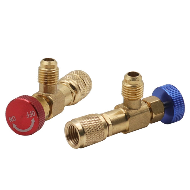 Air Conditioner Fluoridation Safety Valve Refrigerant Filling Connector(Side R22 Bottom R22) - Air Conditioning System by PMC Jewellery | Online Shopping South Africa | PMC Jewellery | Buy Now Pay Later Mobicred