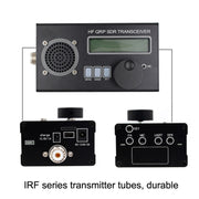 Mini 8 Band SSB/CW QRP Transceiver For Ham Radio, Style: Host + Hand Mi + EU