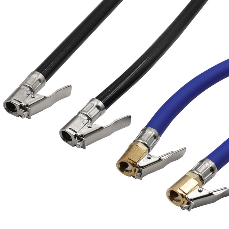 2 PCS Bicycle Car Tire Rubber Tube Pump Nozzle, Specification: 12.5mm Black - Bicycle Locks & Bicycle Pumps by PMC TechLife | Online Shopping South Africa | PMC TechLife