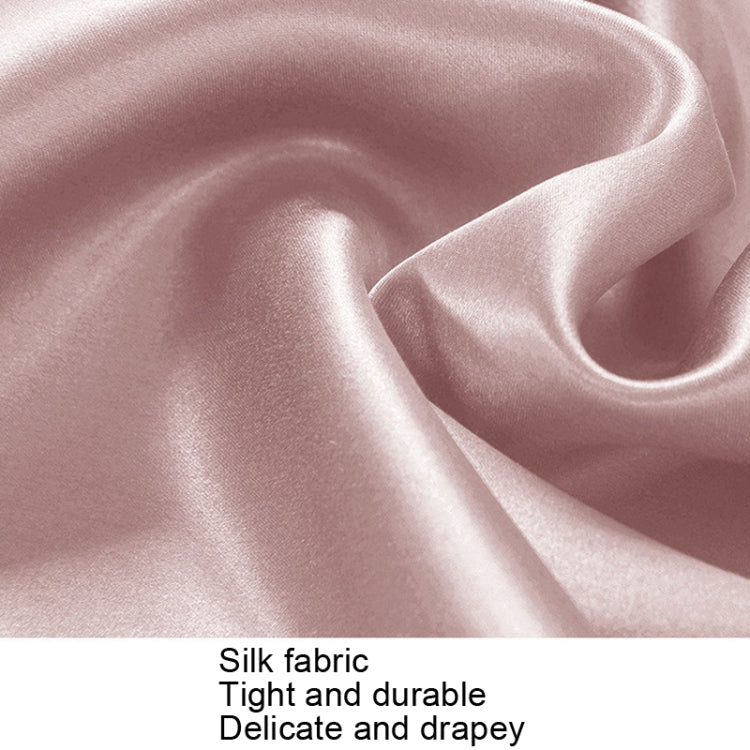 TZ19 Silk Car Head Pillow Car Memory Foam Comfort Lumbar Support(Pink) - Seat Accessories by PMC TechLife | Online Shopping South Africa | PMC TechLife | Buy Now Pay Later Mobicred