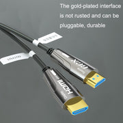 HDMI 2.0 Male To HDMI 2.0 Male 4K HD Active Optical Cable, Cable Length: 150m