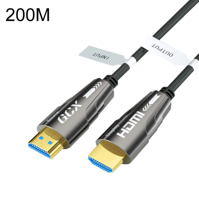 HDMI 2.0 Male To HDMI 2.0 Male 4K HD Active Optical Cable, Cable Length: 200m