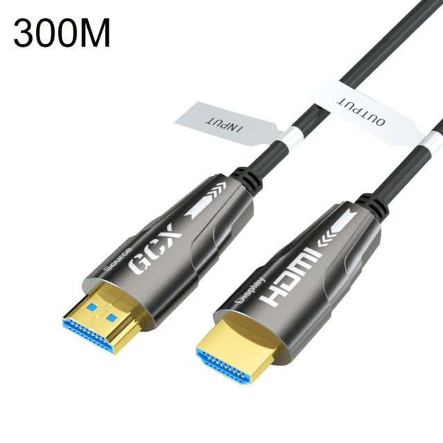 HDMI 2.0 Male To HDMI 2.0 Male 4K HD Active Optical Cable, Cable Length: 300m