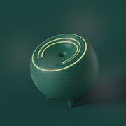 X-H05 250 ml Water Tank Small Humidifier USB Plug-in Sprayers With Night Light(Green)