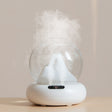 Rechargeable Moutain View Double Spray Aromatherapy Difusor Humidifier With Colorful Light(White) - free shipping - PMC TechLife - Order now!