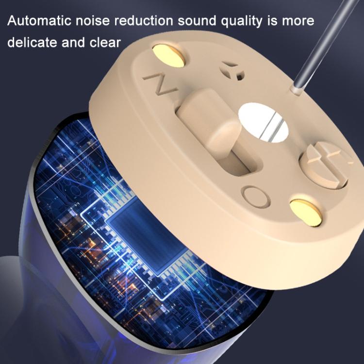GM-912 Digital Hearing Aid Sound Amplifier With Digital Display Charging Compartment(Red Blue) - free shipping - PMC Jewellery - Order now!