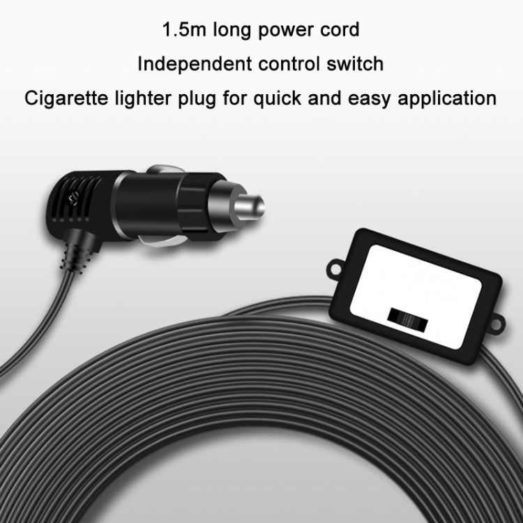 Car Powerful Fixing Clip Cooling High Wind Power Electric Fan, Specification: 10 inch Black 24V - Heating & Fans by PMC TechLife | Online Shopping South Africa | PMC TechLife | Buy Now Pay Later Mobicred