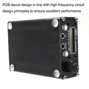 Usdr Usdx + V2 Plus 8 Band SDR Full Mode HF SSB QRP High Frequency Transceiver, Spec: EU Plug