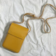 Fashion Versatile Vertical Models Single Shoulder Crossbody Mobile Phone Bag, Color: Yellow - Single-shoulder Bags by PMC TechLife | Online Shopping South Africa | PMC TechLife | Buy Now Pay Later Mobicred