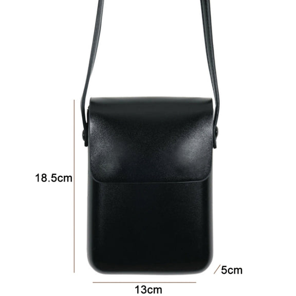Fashion Versatile Vertical Models Single Shoulder Crossbody Mobile Phone Bag, Color: Yellow
