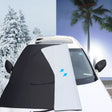 Car Front Window Snow Coated Silver Cloth Anti-freeze Sun Blocker Cover(205x150x167cm) - free shipping - PMC TechLife - Order now!
