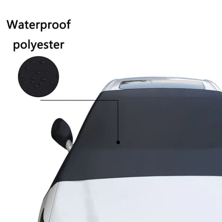 Car Front Window Snow Coated Silver Cloth Anti-freeze Sun Blocker Cover(205x150x167cm) - free shipping - PMC TechLife - Order now!