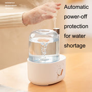 Large Capacity Humidifying Aromatherapy Machine Home Automatic Fragrance Sprayer With Night Light(Green)