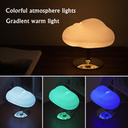 270ml Cloud Aroma Diffuser Humidifier  USB Table Lamp(Silver Bottom)