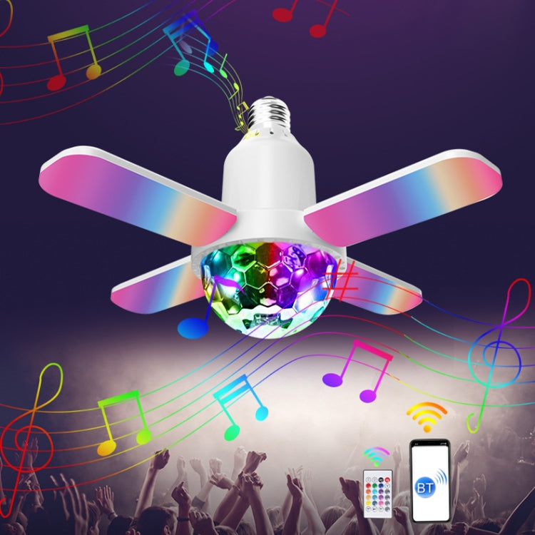 LY-002 24W Mini Bluetooth RGB Light Effect Foldable Music Light(Magic Light) - Smart Light Bulbs by PMC TechLife | Online Shopping South Africa | PMC TechLife | Buy Now Pay Later Mobicred