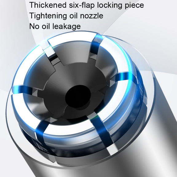 PC002 Lock Clamp Type High Pressure Grease Nozzle, Style: Butter Mouth+60cm Hose
