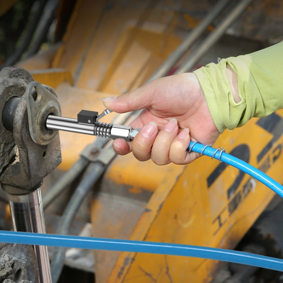 PC002 Lock Clamp Type High Pressure Grease Nozzle, Style: Butter Mouth+80cm Hose+3 Heads