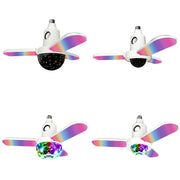 ZSCPH-001 40W Multifunctional Bluetooth RGB Colorful Three-Leaf Music Atmosphere Light, Size: L (Magic Ball)